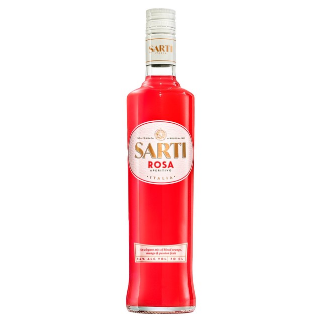 Sarti Rosa liqueur 70cl (British brand)