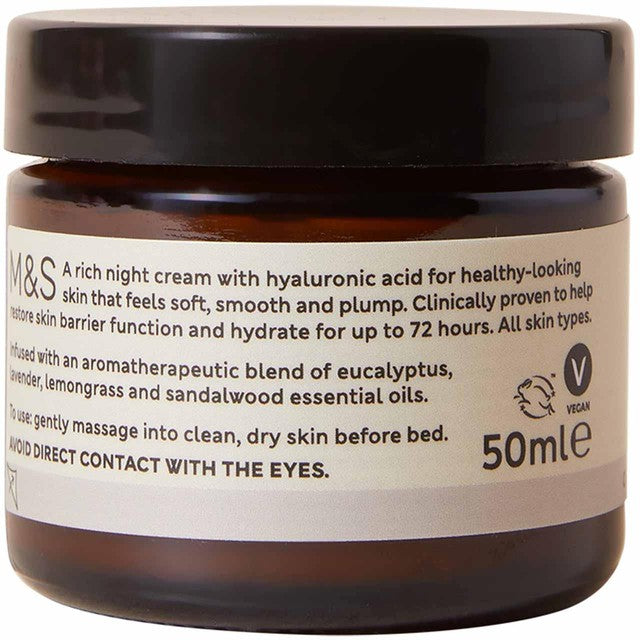 M&S Apothecary night cream, imported from the UK