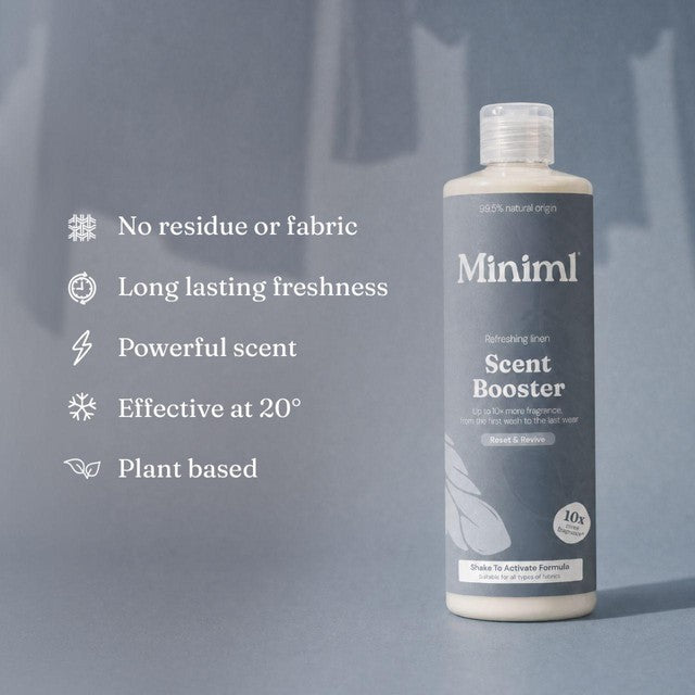 Miniml refreshing linen scent booster 400ml - British product