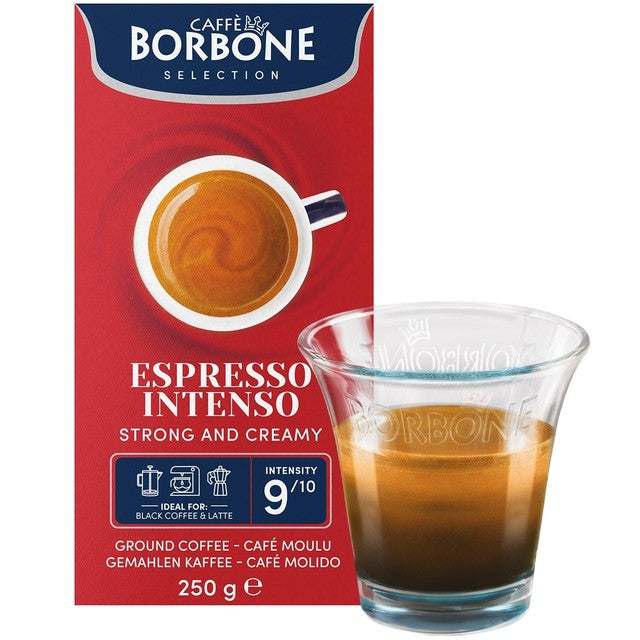 Caffe Borbone Espresso Intenso ground coffee 250g - British product