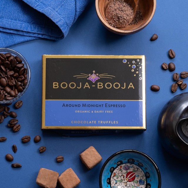 Booja Booja Around Midnight Espresso chocolate truffles 92g - British product