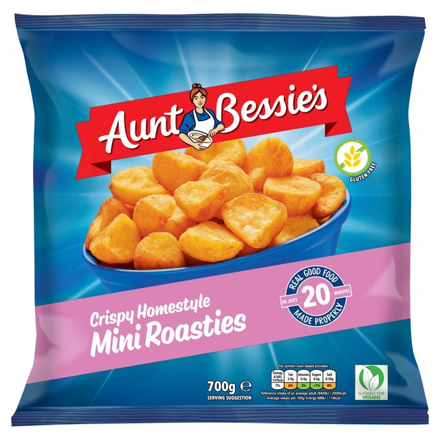 Aunt Bessie's Crispy Homestyle Mini Roasties 700g - British product