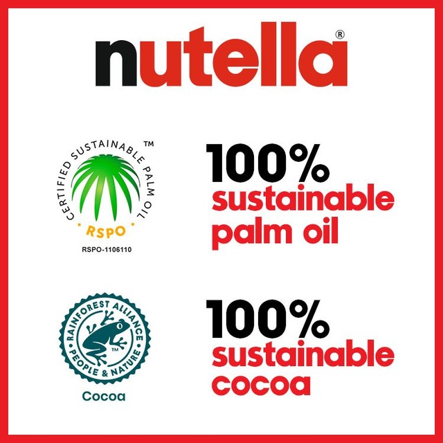 Nutella hazelnut chocolate spread 1kg, imported from the UK