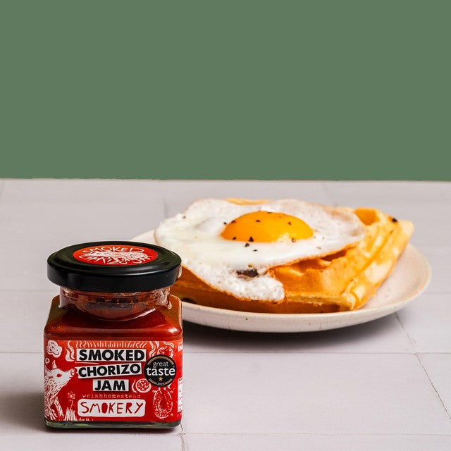 Welshstead Smokery smoked chorizo jam 128g (British brand)