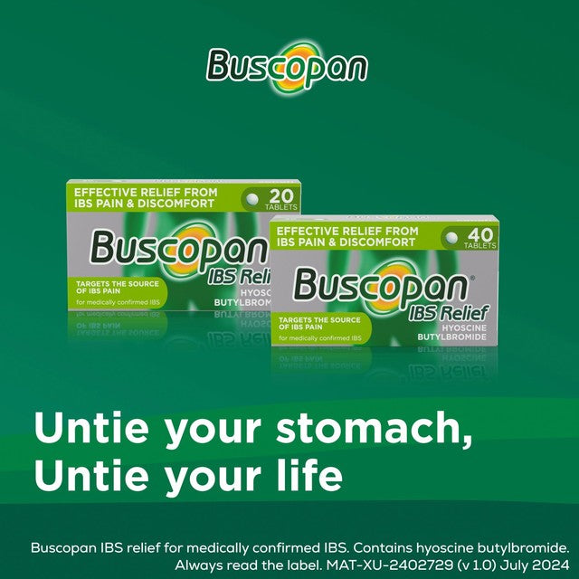 Buscopan IBS Relief Tablets 20 pack, UK version