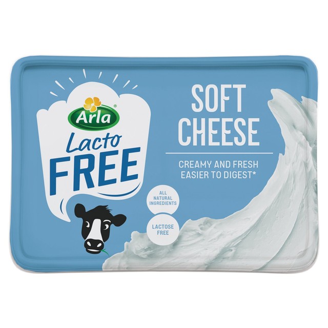 Arla Lactofree lactose-free soft cheese 200g - British product