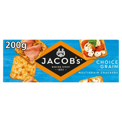 M&S Jacob's Choice Grain Multigrain Savoury Crackers 200g- Buy online at McGrocer