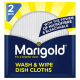 Marigold Wash & Wipe Microfibre Kitchen Cloth 2 pack, imported from the UK