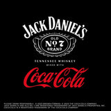 Jack Daniels & Coke pre-mixed cocktail 5% alcohol, UK version