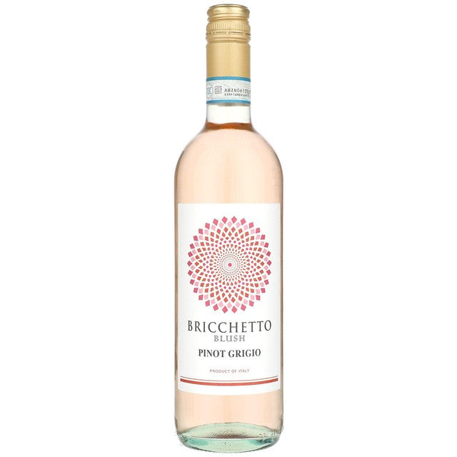 Bricchetto Pinot Grigio Rosé 75cl - British product