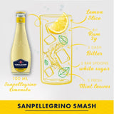 San Pellegrino Classic Taste Limonata sparkling lemonade 4x200ml (British brand)