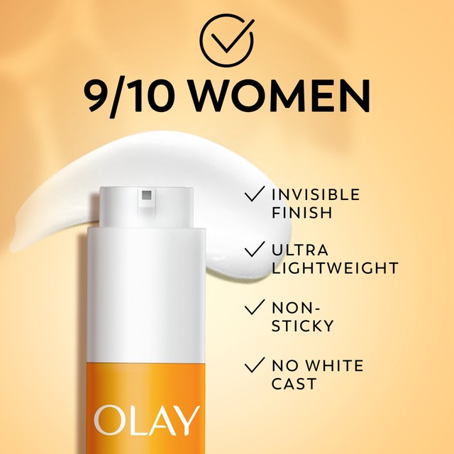 Olay Vitamin C Brighten & Glow Serum SPF 50 50ml, imported from the UK