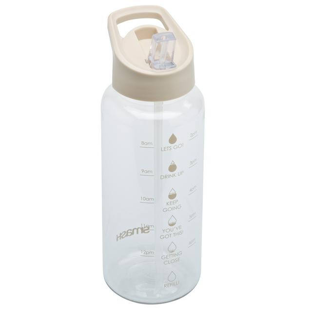 Smash Beige Tracker Sipper Water Bottle - 1 litre