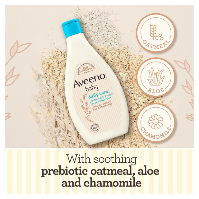 Aveeno Baby Daily Care Wash 400ml - British product