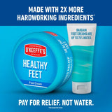 O'Keeffe's Healthy Feet foot cream 91g, imported from the UK