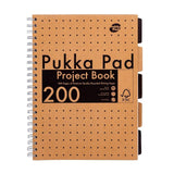 Pukka Pads A4 Kraft Project Book, imported from the UK