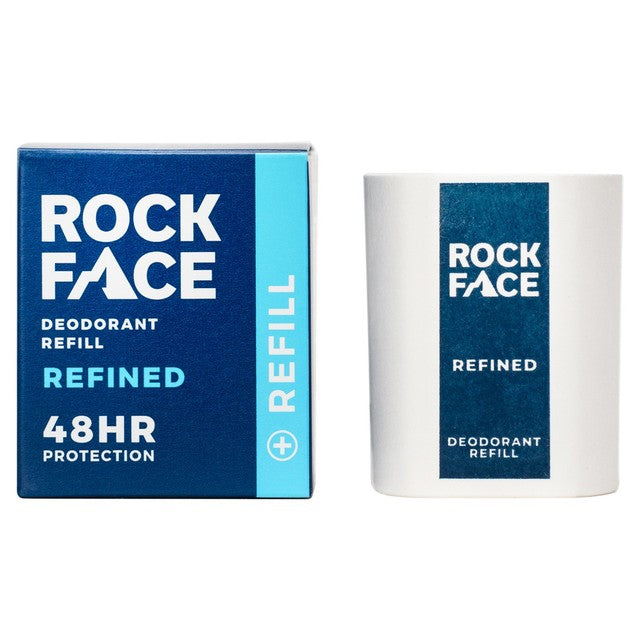 Rock Face deodorant refill Refined, imported from the UK