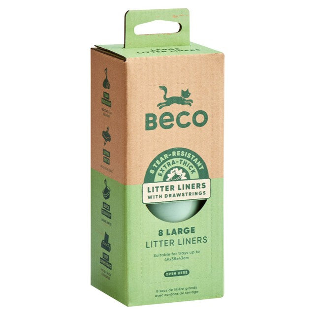 Beco Pets litter liners large 8 pack - British product