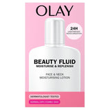 Olay Beauty Fluid Moisturiser 200ml, imported from the UK