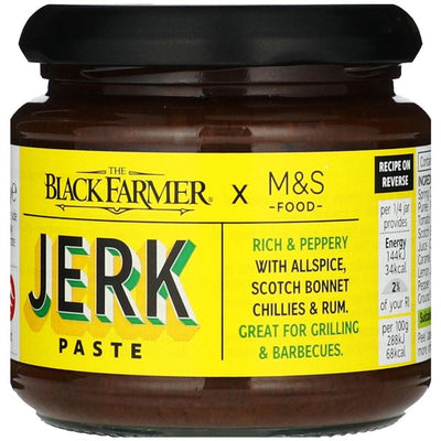 M&S The Black Farmer x M&S Jerk Paste Caribbean Cooking Paste 200g- Buy online at McGrocer