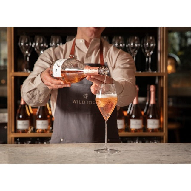 Wild Idol alcohol-free sparkling rosé wine 75cl (British brand)