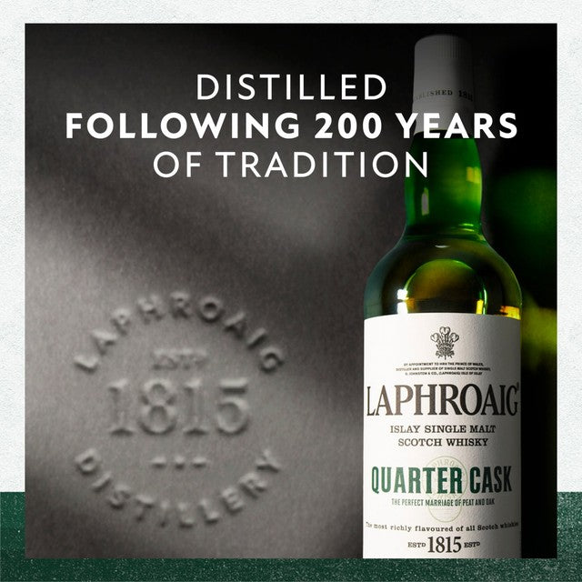 Laphroaig Quarter Cask single malt Scotch whisky 70cl, UK version