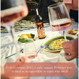 Galoupet organic provence rosé wine 75cl, UK version