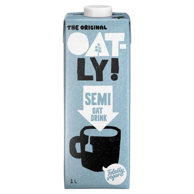 Oatly semi long life oat drink 1L, imported from the UK