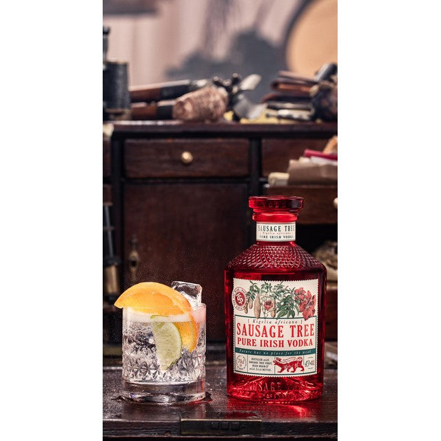 Sausage Tree Pure Irish Vodka 70cl (British brand)
