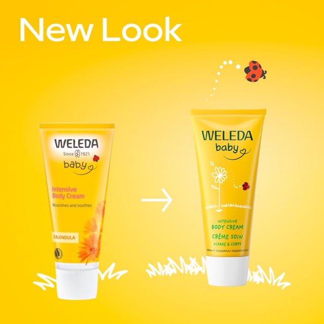 Weleda baby moisturising body cream 75ml (British brand)