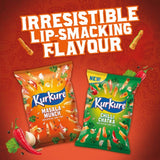 Kurkure Chilli Chatka crisps 100g, UK version