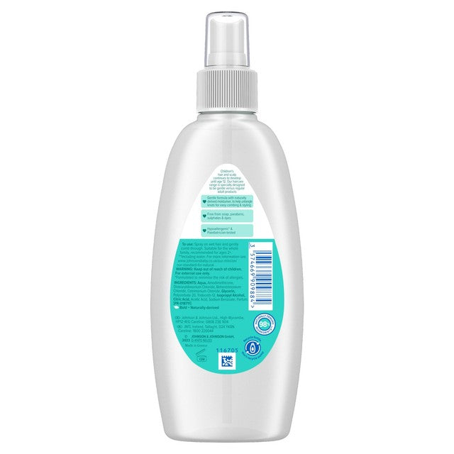 Johnson's Kids No More Tangle Leave-In Conditioner Spray 200ml, UK version