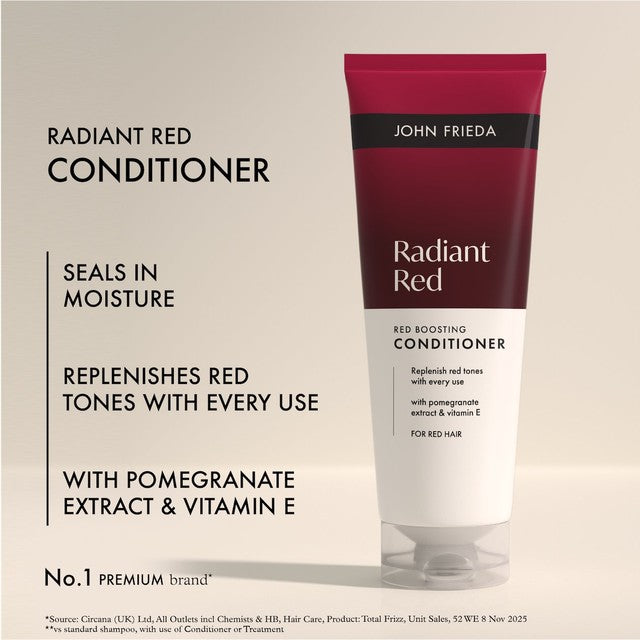 John Frieda Red Boosting Conditioner for red hair - British product