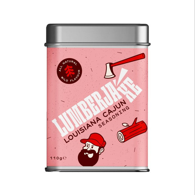 Lumberjaxe Louisiana Cajun seasoning 110g, UK version