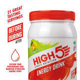 HIGH5 Energy Drink Powder Citrus 1kg, UK version