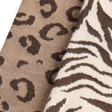 M&S crew socks animal print with sparkle, UK version