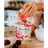 Bonne Maman morello cherry yoghurt 450g - British product