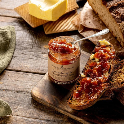 Rosebud Preserves Stikkelsbær & Hylleblomst Syltetøy 227g
