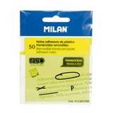 Milan adhesive notes yellow translucent 76 x 76 mm, imported from the UK