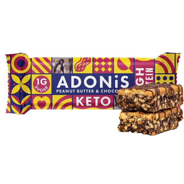 Adonis peanut butter protein bar 45g - British product