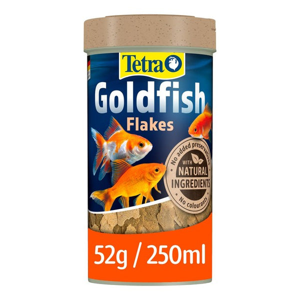 Tetra Goldfish Flakes Coldwater Fish Food 52g