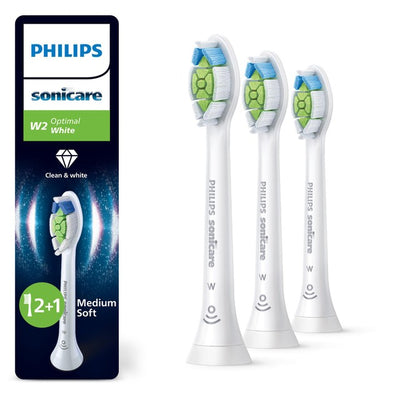M&S Philips Sonicare W2 Optimal White Brush Head for Teeth Whitening 2+1 Pack - Kjøp online hos McGrocer