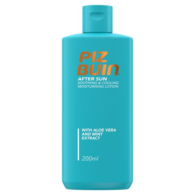 Piz Buin after sun lotion 200ml, imported from the UK