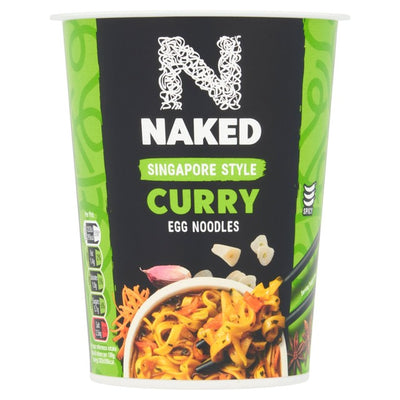M&S Naked Noodle Singapore Curry Pot Nudel 78g- Kjøp online på McGrocer