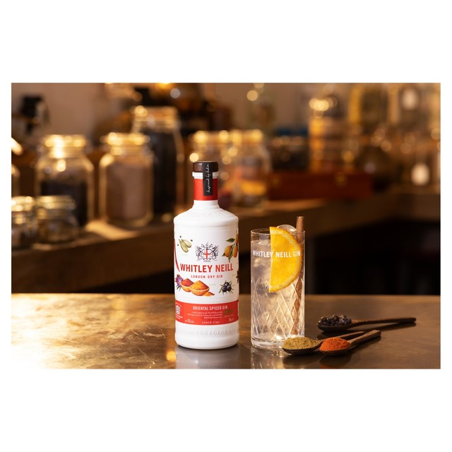 Whitley Neill Oriental Spiced Gin 70cl (British brand)