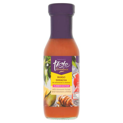 Sainsburys Sainsburys Mango Sriracha Smak Forskjellen 250ml - Kjøp på nett hos McGrocer