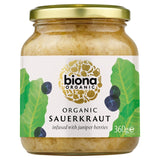 Biona Organic Sauerkraut Juniper Berries 360g - British product