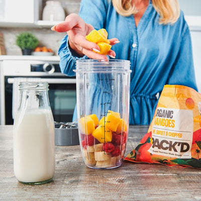 M&S Pack'd Økologisk Søt Hakket Mango Frossen Frukt 300g - Kjøp online hos McGrocer