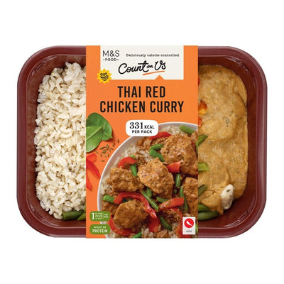 M&S Count on Us Thai Red Chicken Curry Tray 380g