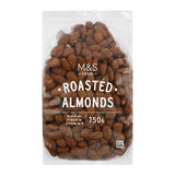 Marks & Spencer roasted almonds bag - British product